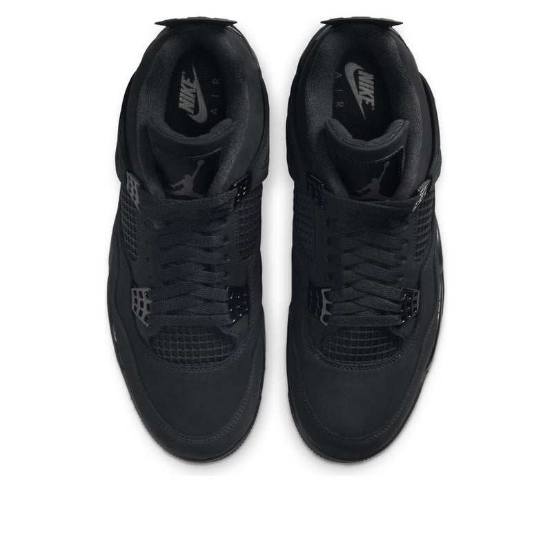 Air Jordan 4 Retro 'Black Cat' 2025 Men's Basketball Sneakers FV5029-010