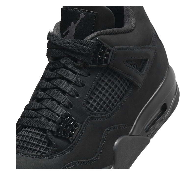 Air Jordan 4 Retro 'Black Cat' 2025 Men's Basketball Sneakers FV5029-010