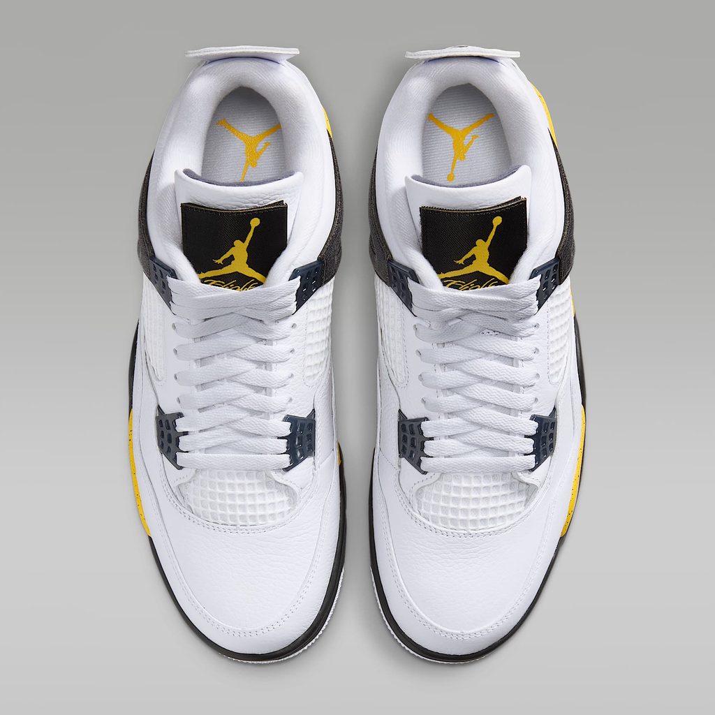 Air Jordan 4 Retro Tour Yellow Basketball Sneakers IO2463-102