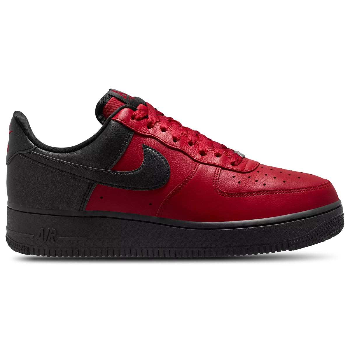 Nike Air Force 1 '07 LV8 Black Red IB6847-600