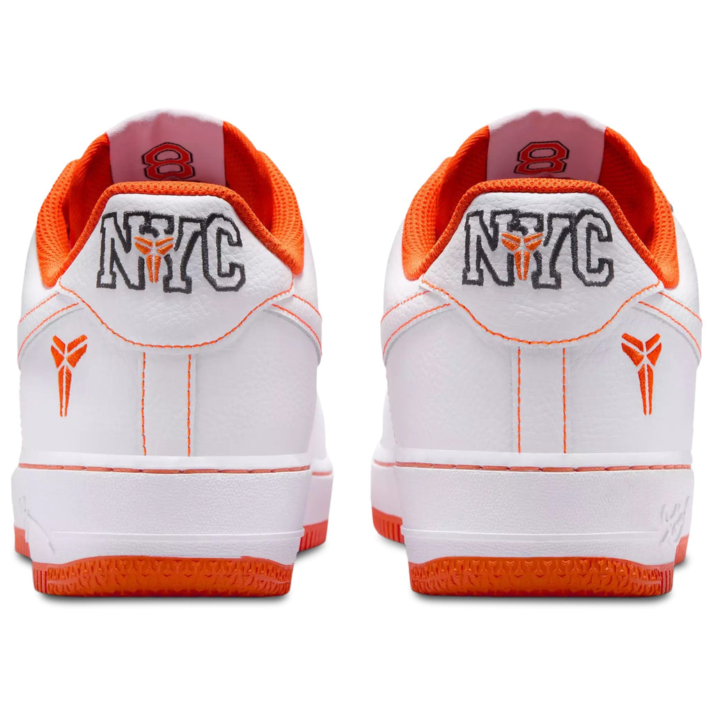 Nike Kobe Air Force 1 Protro Low White Orange IQ3921-100